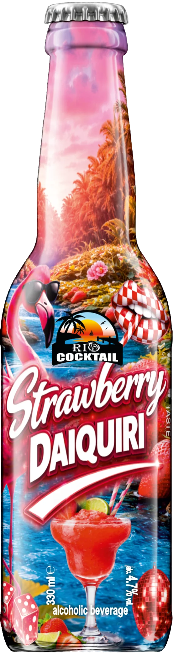 RIO Strawberry Daiquiri 330 ml bottle